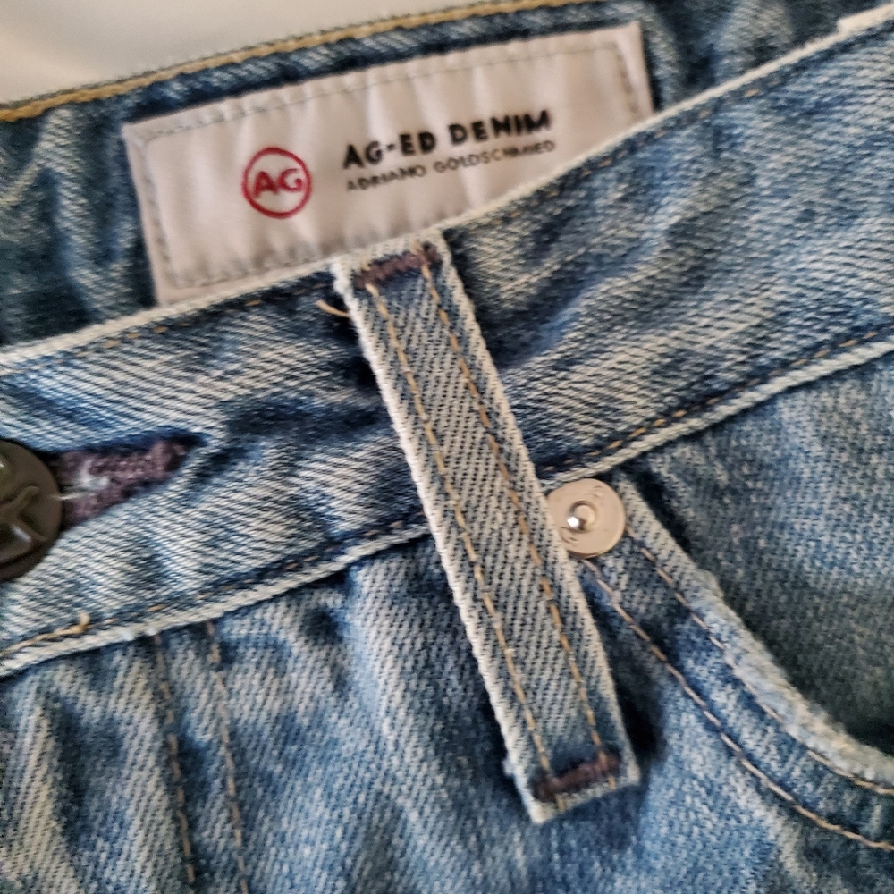 AG denim, light blue wash, size 27R - Picture 3 of 4